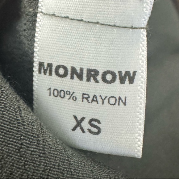 Monrow Crepe Long Sleeve Jumpsuit Size XS - Picture 6 of 6